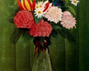 亨利 卢梭 : Flowers in a Vase